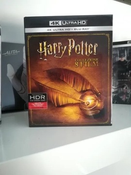 Komplet filmów pt. "Harry Potter" 4K UHD i BD