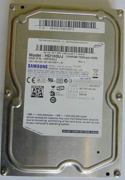 Dysk twardy Samsung HD103UJ 1TB SATA II 3.5"