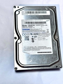 Dysk HDD Samsung HD321KJ 320GB SATA 16MB