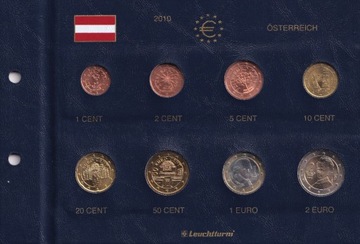 AUSTRIA – 2010 – ZESTAW EURO .....................