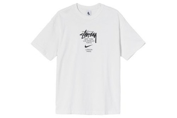 Biały T-shirt Nike X Stussy nowy z metkami L