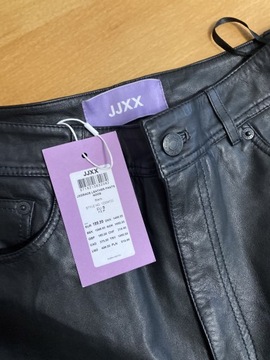 JXGrace JJXX skórzane spodnie