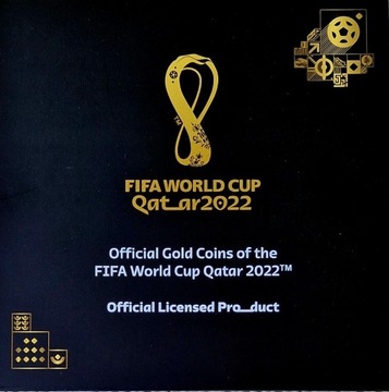 Oficjalne srebrne monety piłkarskich mistrzostw świata  w Katarze