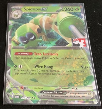 Karta Pokemon TCG Spidops ex (PPS3 SVI 019)