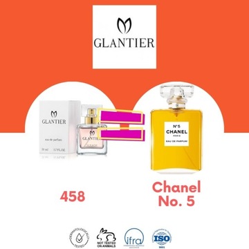 GLANTIER 458 Odpowiednik Chanel No.5