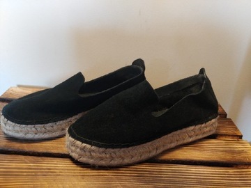 Zamszowe espadryle rozmiar 39