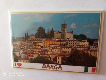 Włochy/Barga- magnes na lodówkę