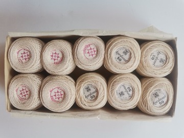 Czeski kordonek bawełniany zestaw 10 sztuk. 
