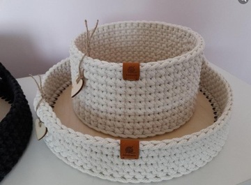 Taca Handmade Prezent Rękodzieło boho sznurek 