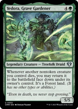 Yedora, Grave Gardener Magic MTG dost. 3szt