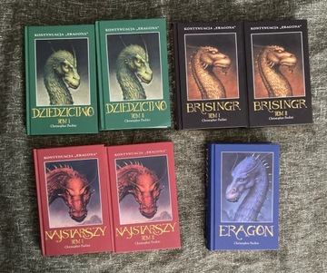 Christopher Paolini cykl „Eragon” KOMPLET 7 książek