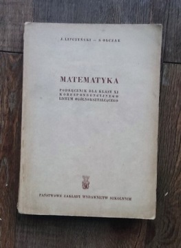 MATEMATYKA-J.Lipczyński,S.Olczk-1967r.