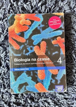 Biologia na czasie. Podręcznik zakres rozszerzony