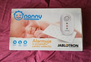 Monitor oddechu dla niemowląt nanny Jablotron nieużywany