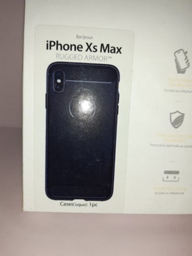 Etui Spigen Iphone XS MAX nowe, Rugged Armor