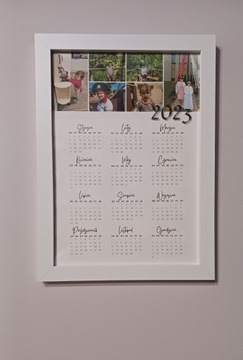 Kalendarz w ramce,kalendarz z własnym zdjęciem 