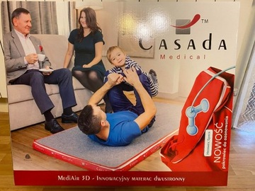 MATERAC CASADA MEDIAIR 3D Fizjoterapia, odleżyny