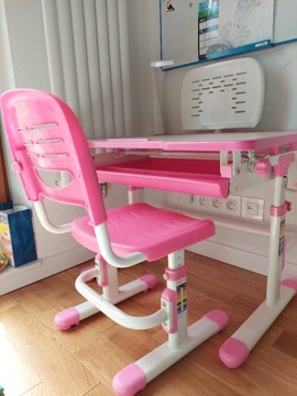 Biurko + krzesło Fun Desk z regulowaną wysokością 