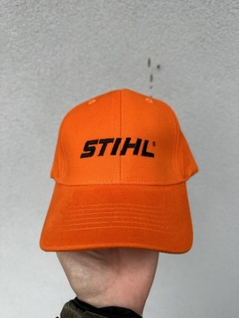STIHL nowa bejsbolówka pomarańczowa czapka