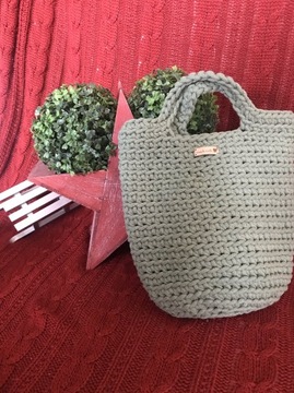 bag -Torba ze sznurka bawełnianego hand made 