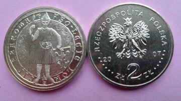 2 zł 2007 r 750 LAT LOKACJI KRAKOWA