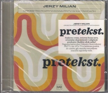 JERZY MILIAN PRETEKST 2017 CD NOA FOLIA GAD REC