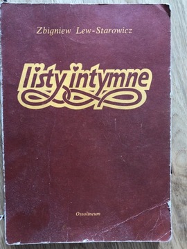 Listy intymne Zbigniew Lew-Starowicz