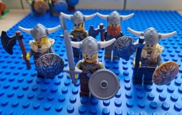 Lego zestaw Armia Wikingów 5 minifigurek