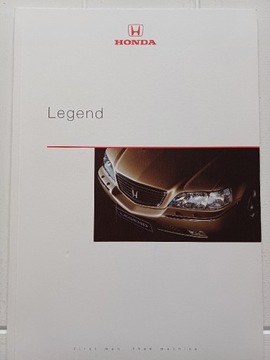 Prospekt Honda Legend 2000 r. UNIKAT