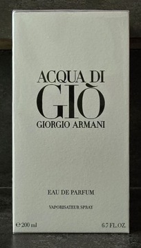 Giorgio Armani Acqua di Gio Pour Homme woda perfumowana spray 200ml