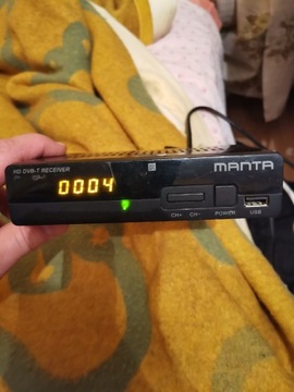 MANTA DVBT010 HD Tuner dekoder DVB-T  MUX8 5 prog.