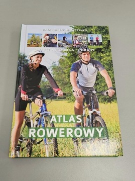 Atlas rowerowy 190str album sprzęt technika porady