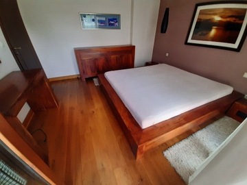 Sypialnia kpl. z drewna polisandra indyjskiego
