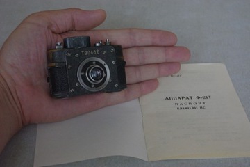 ## Subminiature spy camera "Ajax F-21" + PASSPORT.