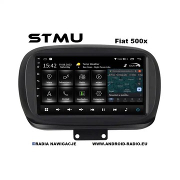Radio android nawigacja 9.1" FIAT 500X 14-19