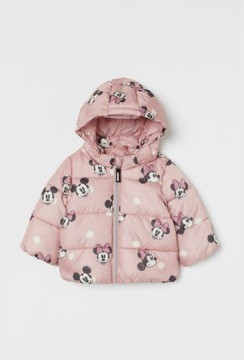 Watowana kurtka Minnie H&M r. 86