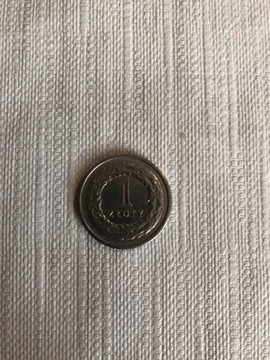 Moneta 1 zł 1992