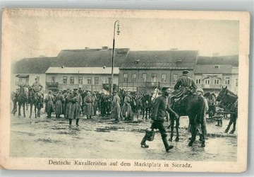 SIERADZ rynek 1916
