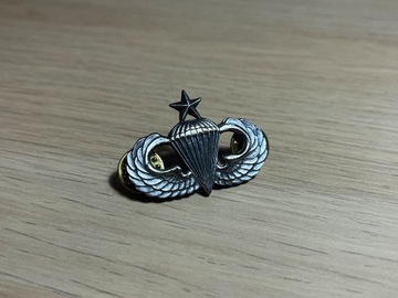 Przypinka - US Army - Senior Parachutist Badge