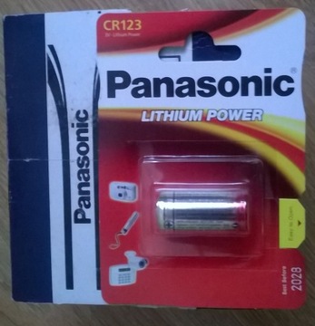 Bateria LITHIUM POWER CR123AL/1BP Panasonic
