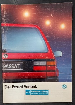 Prospekt Volkswagen Passat Variant 1990r.