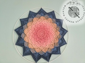 Mandala ombre handmade 