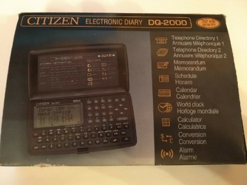 Citizen 32KB elektroniczny notatnik