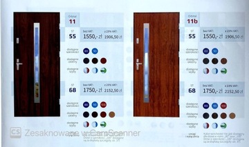 Drzwi wejściowe antywłamaniowe ORBITAL 11,11B