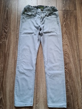 H&M - szare jeansy - r. 152