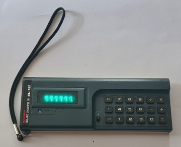 Kalkulator Vintage Sharp ELSI MATE 6 EL-121