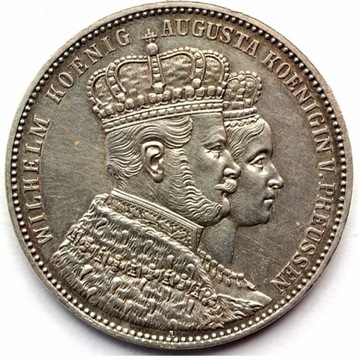 Moneta Talar Koronacyjny 1861r 