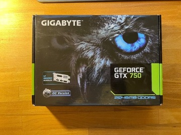 GeForce GTX 750 - GV-N750OC-2GL - 2GB - PCI-e 3.0