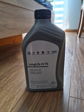 Olej Volkswagen LongLife IV FE 1 l 0W-20 - NOWY !