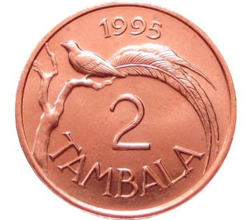 MALAWI 2 TAMBALA 1995 UNC niemagnetyczna